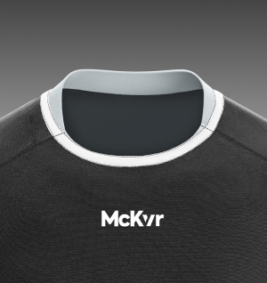 3 piece rugby jersey collar