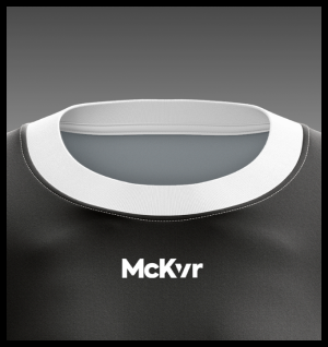 Round neck jersey collar