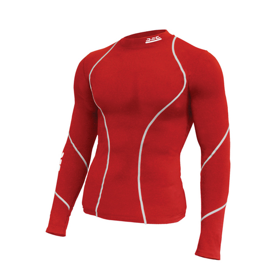 Atak Compression Top - Youth - Red