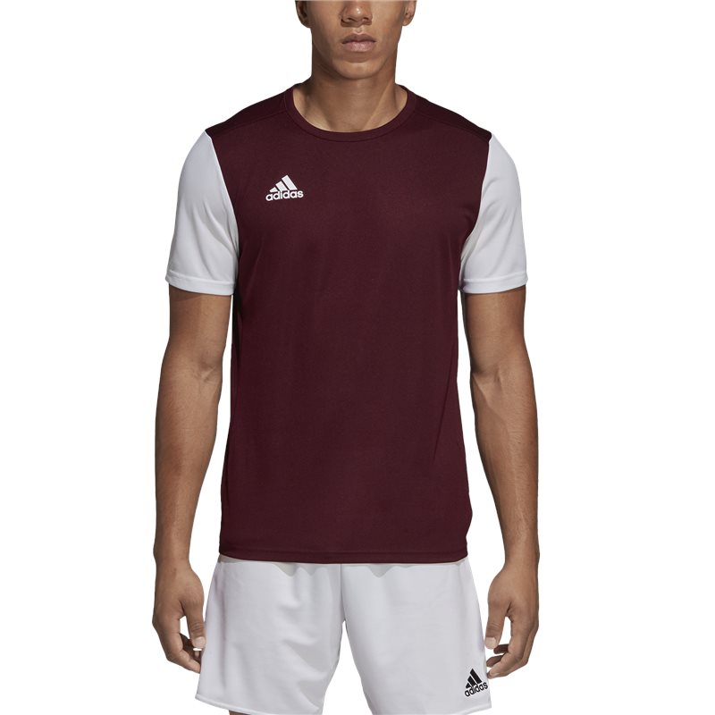 adidas Estro 19 Jersey - Adult - Maroon/White