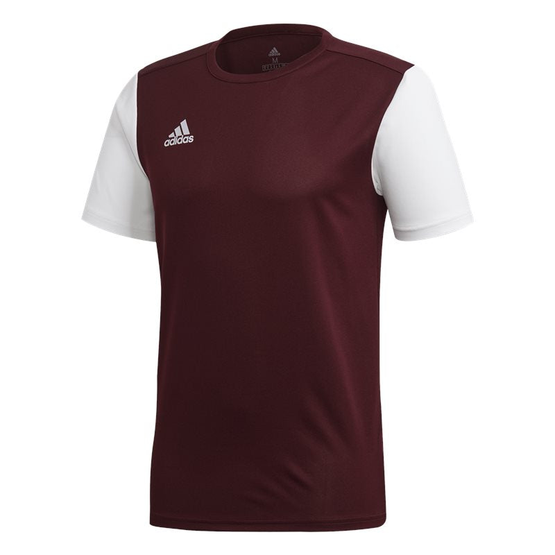 adidas Estro 19 Jersey - Adult - Maroon/White