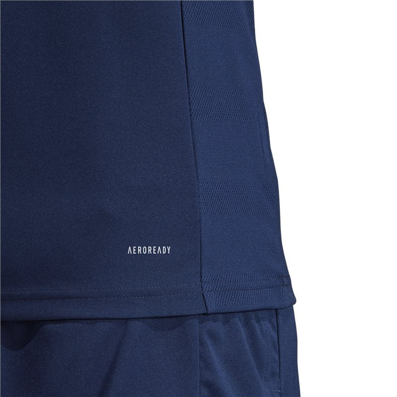 adidas Team 19 Short Sleeve Jersey - Womens - Navy Blue/White