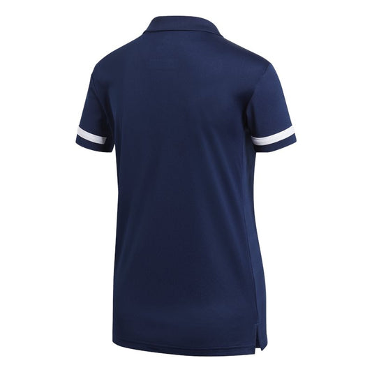 adidas Team 19 Polo Top - Womens - Navy Blue/White