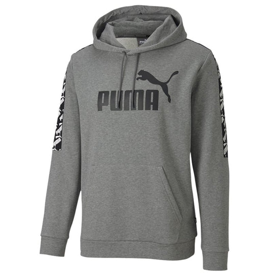 Puma Amplified Fleece Hoody - Mens - Medium Grey Heather