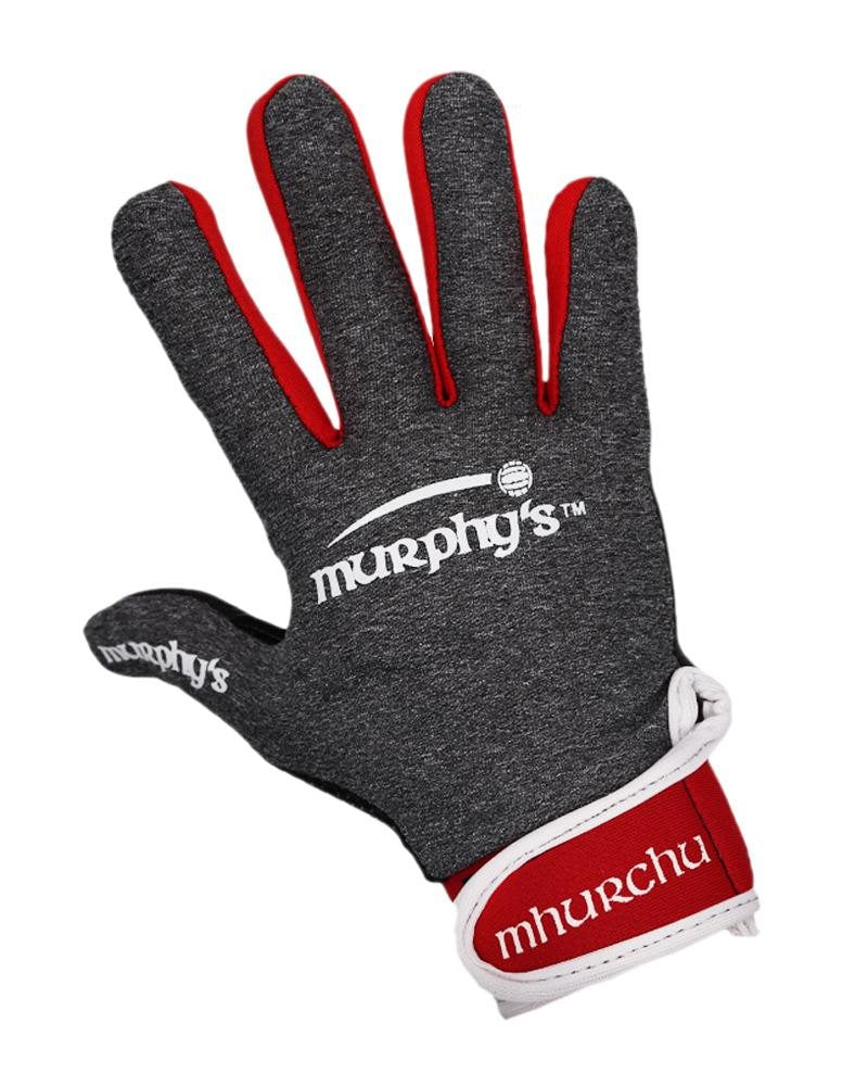 Murphy's Gaelic Gloves - Youth - Grey/Red/White