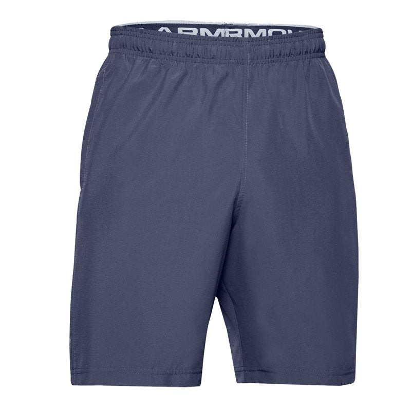 Under Armour Woven Graphic Training Shorts - Mens - Blue Ink/Mod Grey