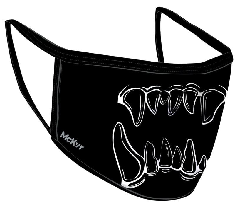 Mc Keever Fangs Face Covering - Adult