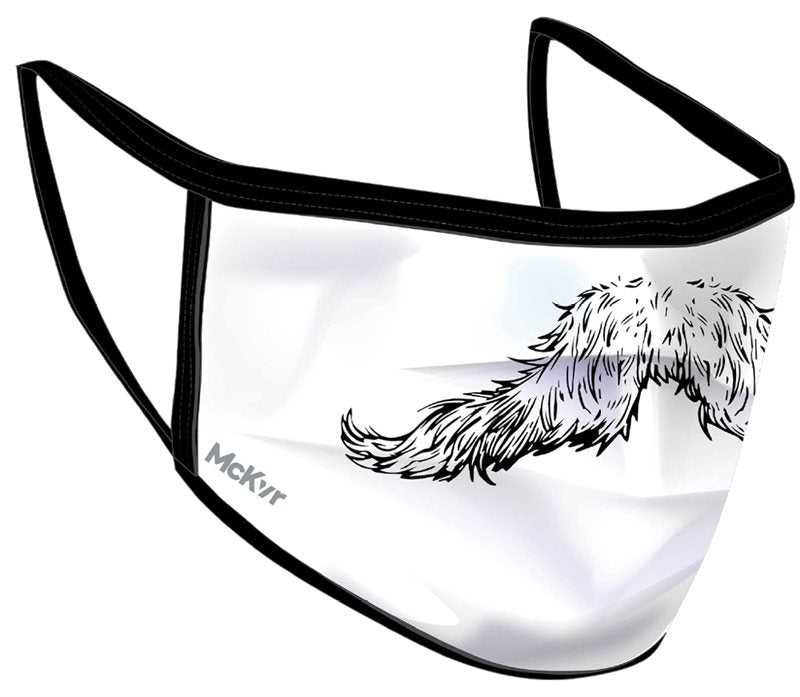 Mc Keever Moustache Face Covering - Adult