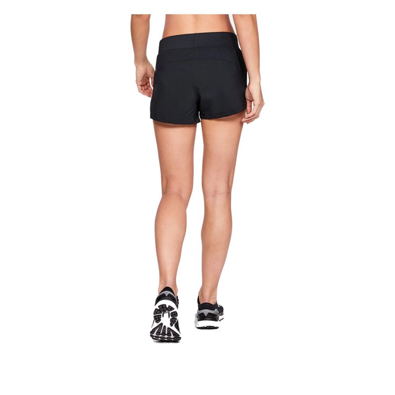Under Armour Launch SW 3 inch Training Shorts - Womens - Black/Reflective