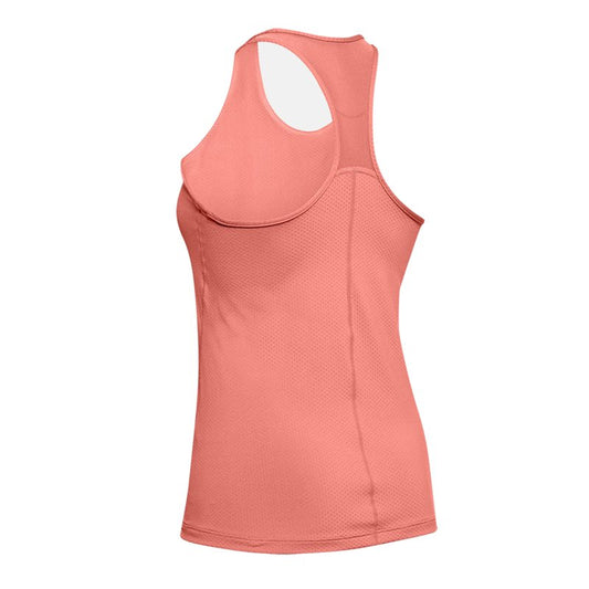 Under Armour Heatgear Armour Racer Training Tank Top - Womens - Blush Orange/Metallic Silver