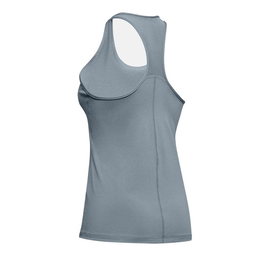 Under Armour HeatGear Armour Racer Training Tank Top - Womens - Hushed Turquoise/Metallic Silver