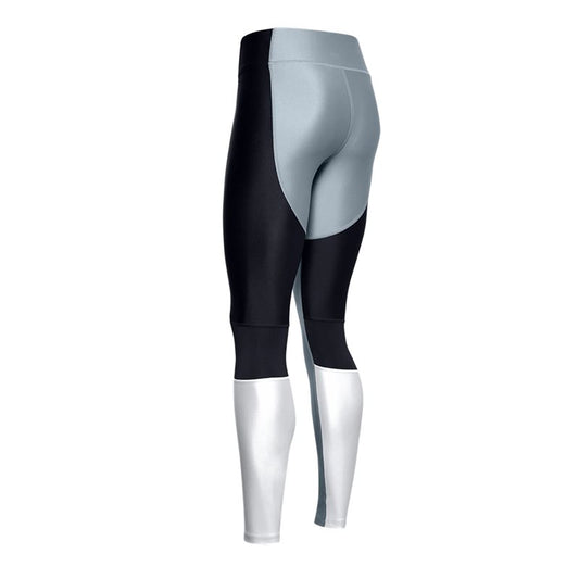 Under Armour Heatgear Armour Perforation Inset Leggings - Womens - Hushed Turquoise/Halo Grey