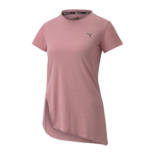 Puma Studio Lace Training Tee - Womens - Foxglove
