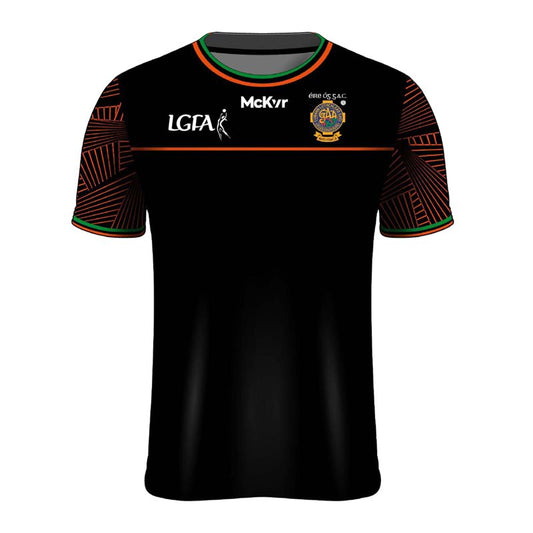 Mc Keever Eire Og Ladies Training Jersey - Womens - Black/Orange