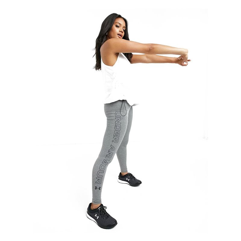 Under Armour Favourite WM Leggings - Womens - Carbon Heather/Black