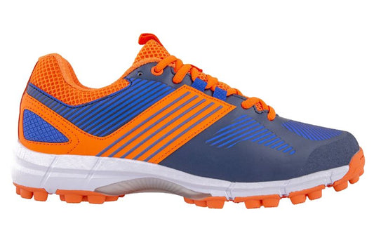 Grays Flash 2.0 Hockey Shoes - Boys - Navy/Orange