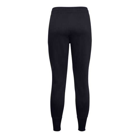 Under Armour Rival Fleece Joggers - Womens - Black/White/White