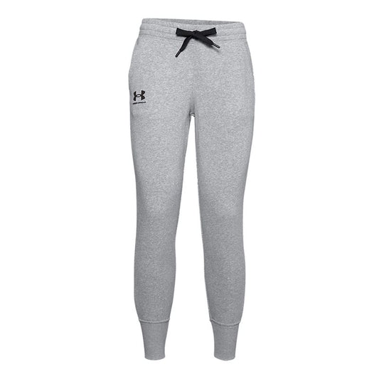 Under Armour Rival Fleece Joggers - Womens - Steel Medium Heather/Black