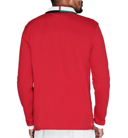 Canterbury British And Irish Lions Rugby 2021 Long Sleeve Classic Jersey - Mens - Tango Red