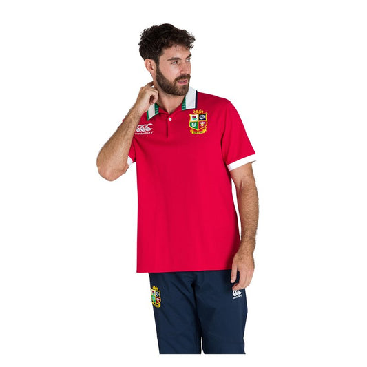Canterbury British And Irish Lions Rugby 2021 Short Sleeve Classic Jersey - Mens - Tango Red