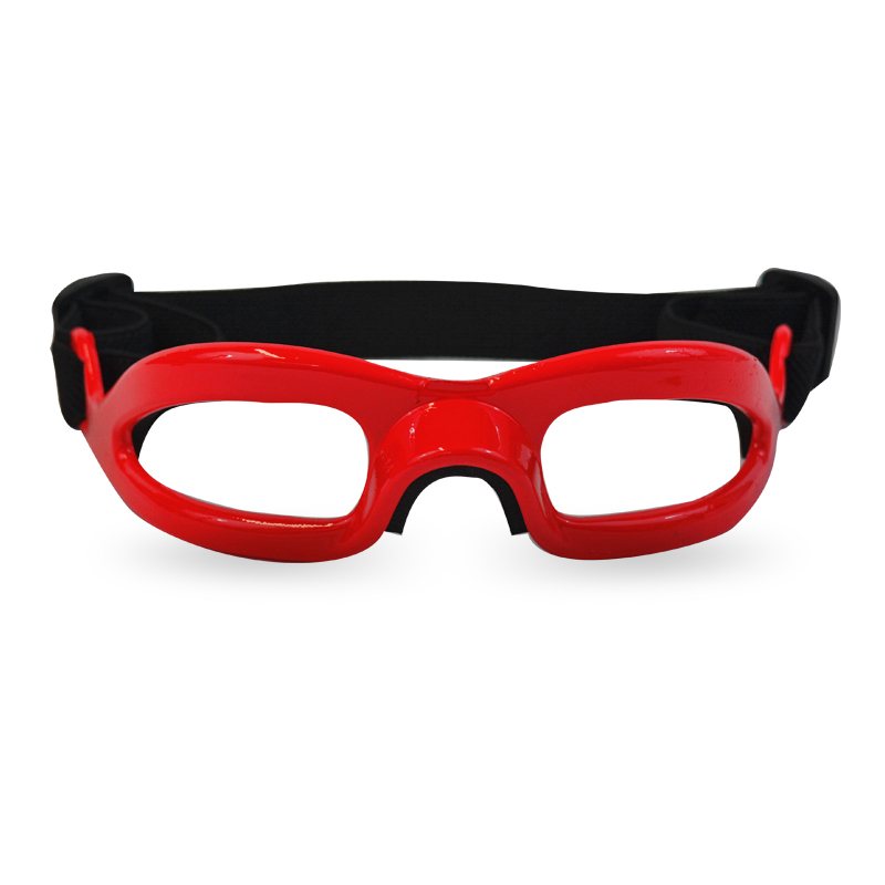 Challenger Lensless Coloured Eyeguards - Red