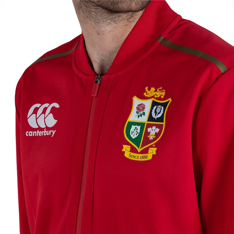 Canterbury British and Irish Lions Rugby 2021 Anthem Jacket - Mens - Red