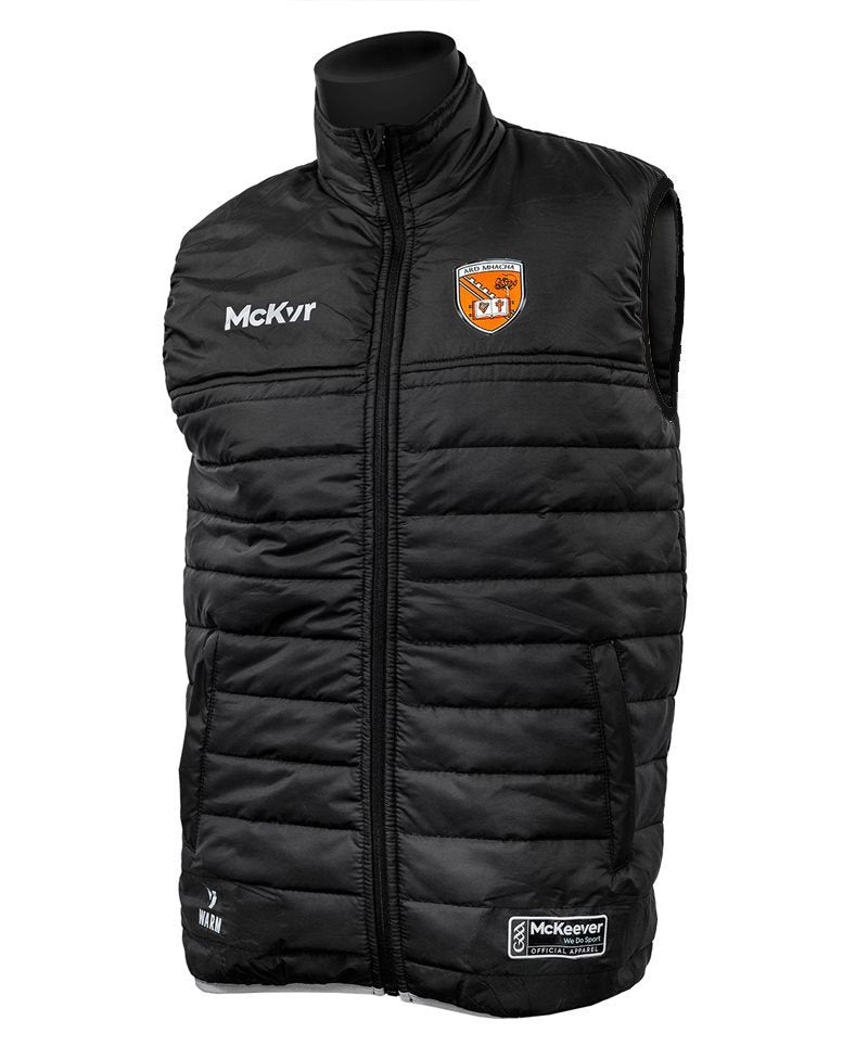 Mc Keever Armagh GAA Official Gilet - Womens - Black