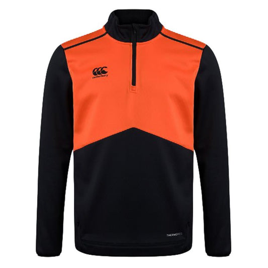 Canterbury Thermoreg Spacer Fleece 1/4 Zip Top - Mens - Black