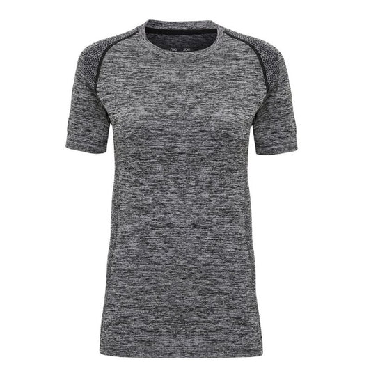 TriDri 3D Fit' Multi Sport Performance Short Sleeve Tee - Womens - Charcoal