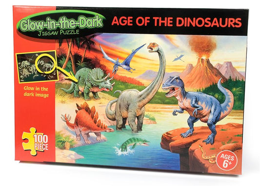 Paul Lamond Age of the Dinosaurs 100 Piece Jigsaw Puzzle
