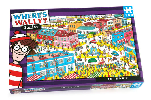 Paul Lamond Where's Wally In Town 100 Piece Puzzle