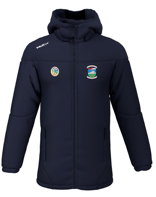 Mc Keever Gortnahoe-Glengoole GAA Thermal Contoured Jacket Camogie Association - Youth - Navy