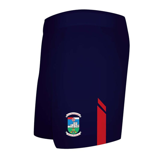 Mc Keever Gortnahoe-Glengoole GAA Mens Training Shorts - Navy/Red