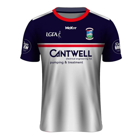 Mc Keever Gortnahoe-Glengoole GAA Ladies Training Jersey - White/Navy/Red