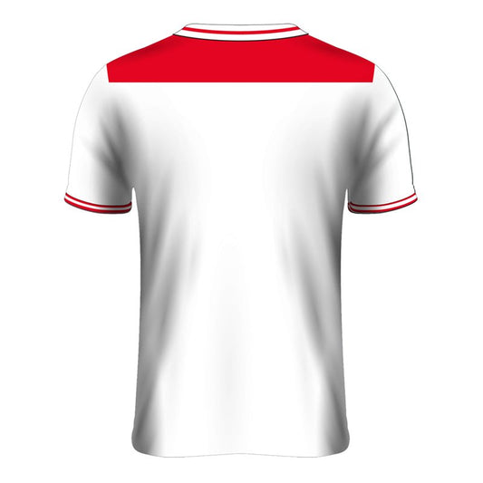 Mc Keever Gortnahoe-Glengoole GAA Mens Training Goalkeepers Jersey - Tight Fit -  White/Red