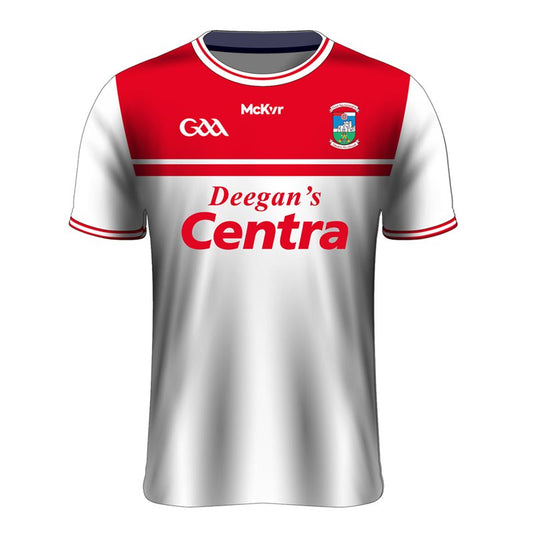 Mc Keever Gortnahoe-Glengoole GAA Mens Training Goalkeepers Jersey - Tight Fit -  White/Red