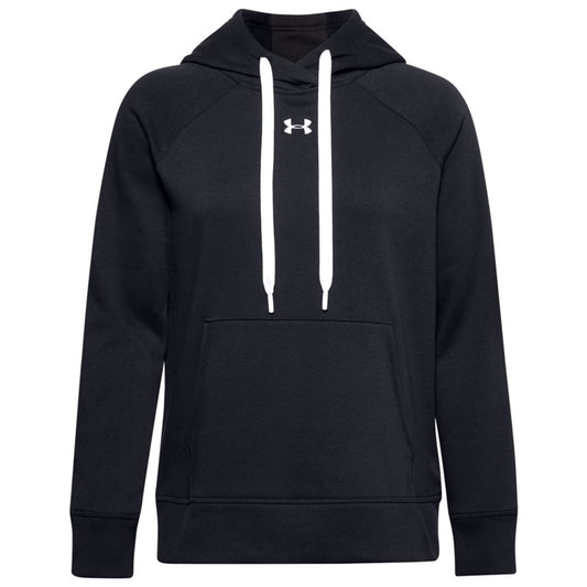 Under Armour Rival Fleece HB Hoodie - Womens - Black/White/White