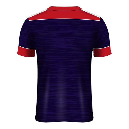 Mc Keever Gortnahoe-Glengoole GAA Mens Training Jersey - Standard Fit - Navy/Red