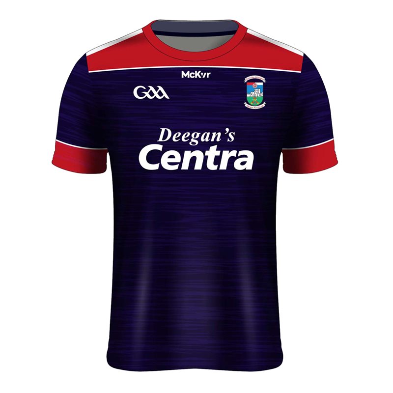 Mc Keever Gortnahoe-Glengoole GAA Mens Training Jersey - Standard Fit - Navy/Red