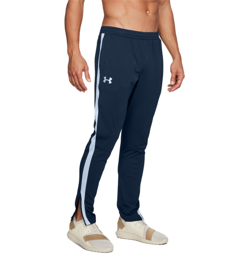 Under Armour Pique Track Pants - Mens - Navy/White