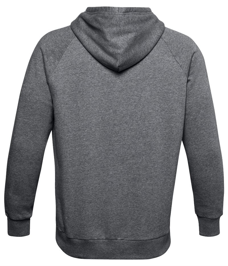 Under Armour Rival Fleece Hoodie - Mens - Pitch Grey Light Heather/Onyx White