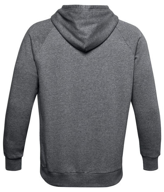 Under Armour Rival Fleece Hoodie - Mens - Pitch Grey Light Heather/Onyx White