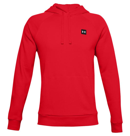 Under Armour Rival Fleece Hoodies - Mens - Red/Onyx White