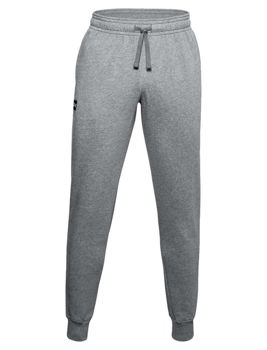 Under Armour Rival Fleece Sweat Pants - Mens - Pitch Grey Light Heather/Onyx White