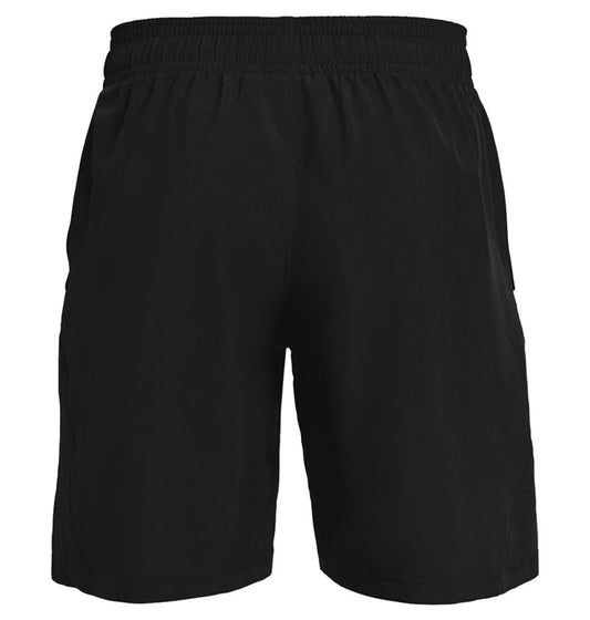 Under Armour Woven Graphic Wordmark Shorts - Mens - Black/Pitch Grey
