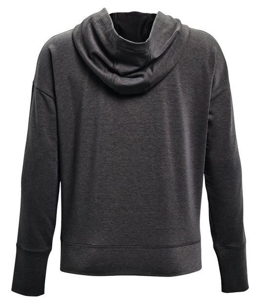 Under Armour Rival Terry Taped Hoodie - Womens - Jet Grey/Mod Grey/Black