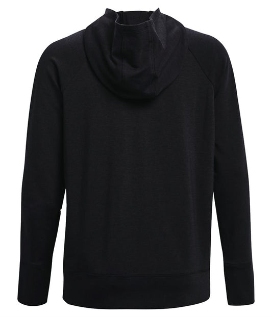 Under Armour Rival Terry Taped Full Zip Hoodie - Womens - Black/Mod Grey/White