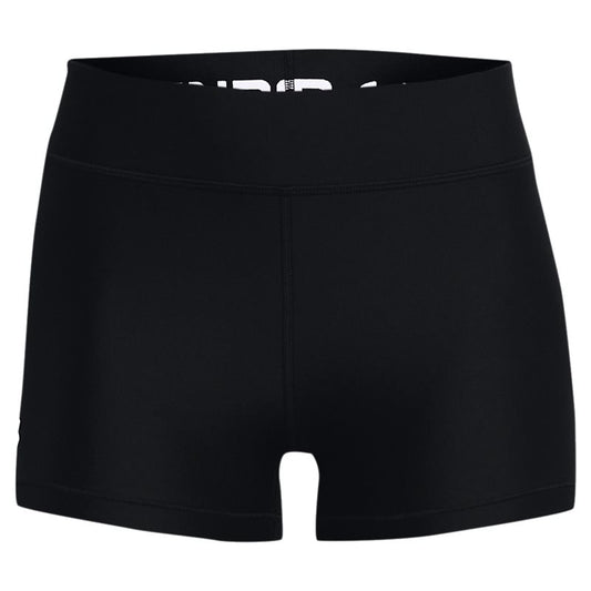 Under Armour HeatGear Armour Mid-Rise Shorty Training Shorts - Womens - Black/White