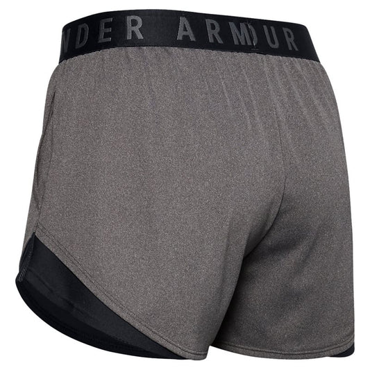 Under Armour Play Up 3.0 Training Shorts - Womens - Carbon Heather/Black