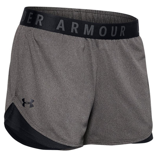 Under Armour Play Up 3.0 Training Shorts - Womens - Carbon Heather/Black